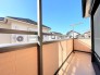 陽当りの良い南側バルコニー